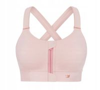 BIUSTONOSZ SPORTOWY SHEFIT JASNY RÓŻ REGULOWANY ĆWICZENIA SIŁOWNIA GYM 3XL