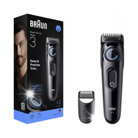 Trymer do brody męski BRAUN SERIES 3 BT3500 + 2 przyrządy do stylizacji