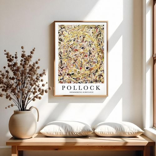 Plakat cyfrowy do wydruku Pollock na Arena.pl