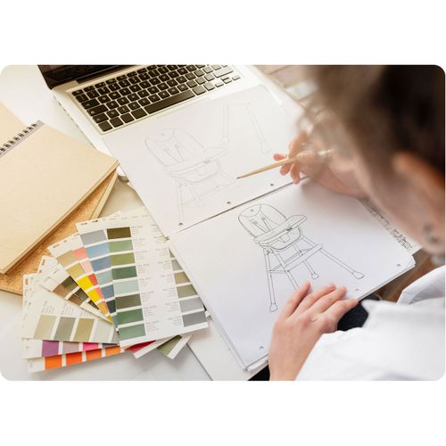 Krzesełko do karmienia Nukido Tilo zielone na Arena.pl