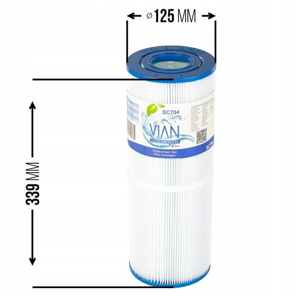 Filtr do Spa Jacuzzi Darlly SC704 (340mm) zdjęcie 3