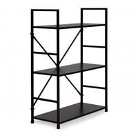 REGAŁ DREWNIANY LOFTOWY METALOWY STELAŻ MDF MODERNHOME