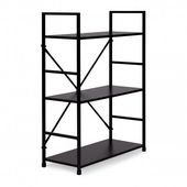 REGAŁ DREWNIANY LOFTOWY METALOWY STELAŻ MDF MODERNHOME