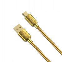 2 x XO kabel NB216 USB - USB-C typ C 100cm 2.4A złoty