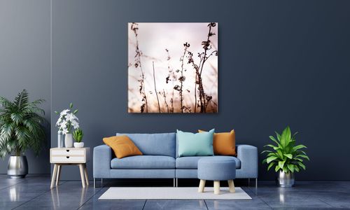 OBRAZ NA PŁÓTNIE 085 Polne kwiaty 70x70cm na Arena.pl