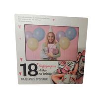 ramka na zdjęcia kolor 10 x 15 sweet 18-te urodziny 3310-sw18