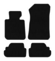 Dywaniki welurowe BASIC BMW 1 E81 2004-2011 hatchback czarne
