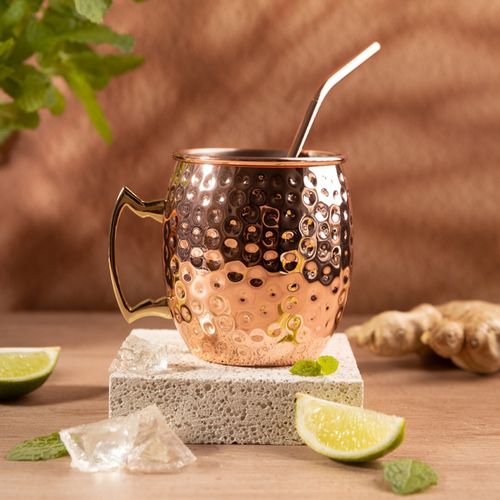 zestaw stalowych kubków 500ml do drinków moscow mule kinghoff kh-2000 na Arena.pl
