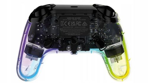 PAD PS4 PRZEZROCZYSTY TOUCH PAD WIBRACJE RGB HALL PROGRAMOWALNE PRZYCISKI na Arena.pl