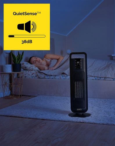 Termowentylator Farelka Cichy 38dB Yoer 2000W +Timer 4Tryby na Arena.pl