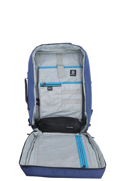 Plecak - torba podróżna 38l Discovery ANDES navy zdjęcie 10