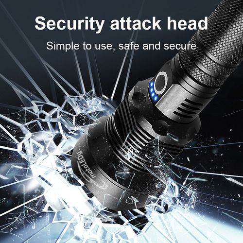 Mocna solidna latarka LED 15000lm 1000m USB Zoom na Arena.pl