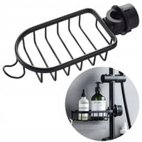 PÓŁKA ŁAZIENKOWA POD PRYSZNIC PRYSZNICOWA WISZĄCA NA DRĄŻEK KRAN KUCHENNY