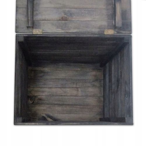 SOLIDNA SKRZYNIA OGRODOWA KUFER SIEDZISKO kolor PALISANDER 80 LITRÓW na Arena.pl