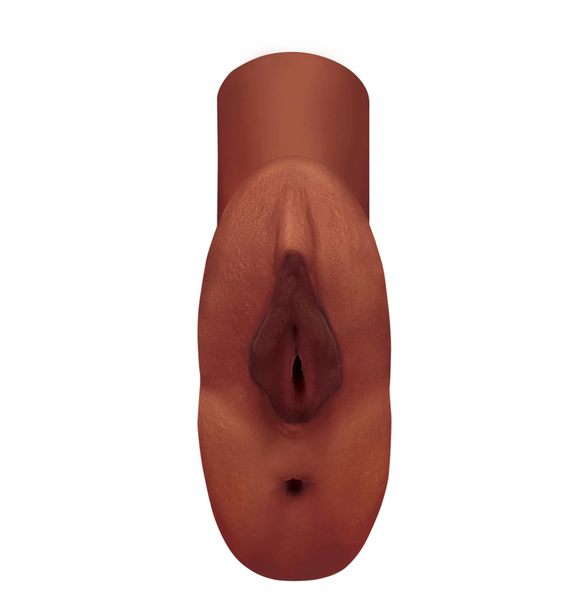 Masturbator Pipedream PDX Plus Perfect Pussy Double Stroker Brown zdjęcie 2
