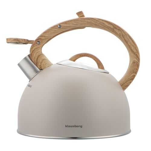 czajnik stalowy z gwizdkiem 2,5l klausberg kb-7913 na Arena.pl
