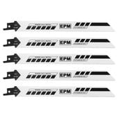 brzeszczot do piły szablastej 200mm 10tpi drewno s1022 5 szt - e-540-0101