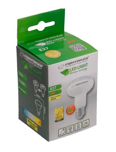 ELL164 Żarówka LED R80 E27 8W Esperanza na Arena.pl
