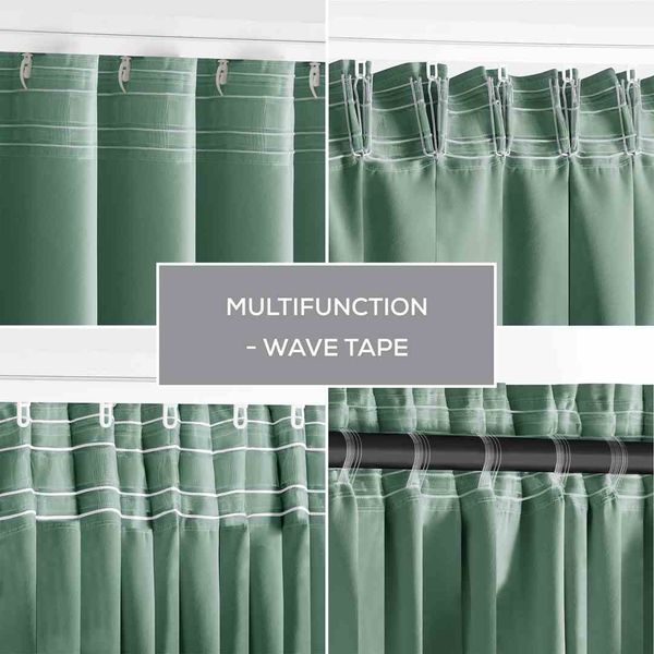 CURT/AH/BLACKOUT/PLEAT/MINT/N/140X245/1PC zdjęcie 5