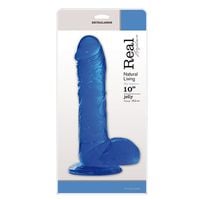 dildo fallo jelly real rapture blue 10