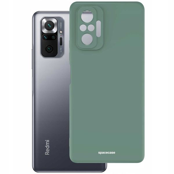 Spacecase Silicone Case Redmi Note 10 Pro Dark Green zdjęcie 2