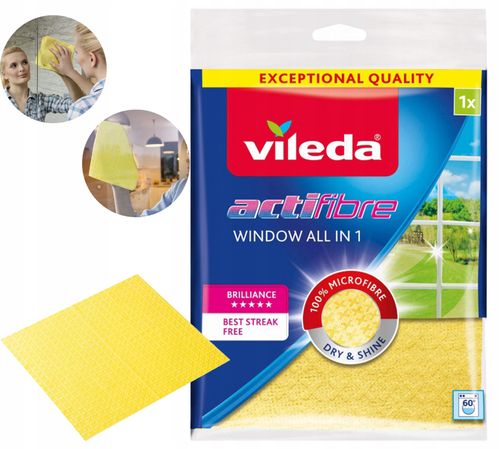 ściereczka vileda actifibre okienna 1 szt. na Arena.pl