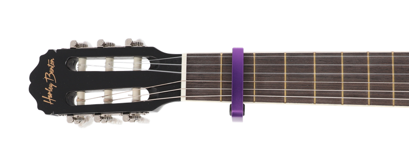 Kapodaster gitara klasyczna JEREMI C100 Fioletowy zdjęcie 5