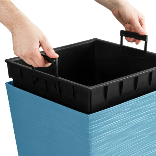 Doniczka kwadratowa Furu Square  DFSH300, 29,5x29,5x55cm na Arena.pl