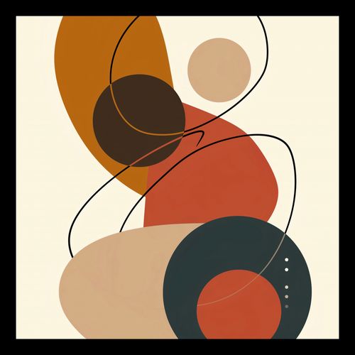 Plakat 20x20cm Geometria Harmonii na Arena.pl