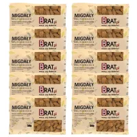 Migdały kalifornijskie 10 x 50g