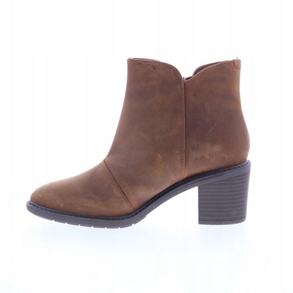Clarks Botki Scene Zip 261637684 Brązowy R38 zdjęcie 3
