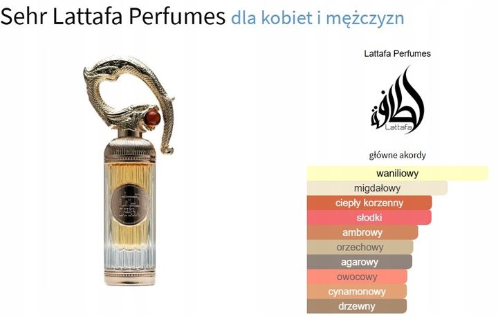 Lattafa Sehr 100 ml EDP zdjęcie 5