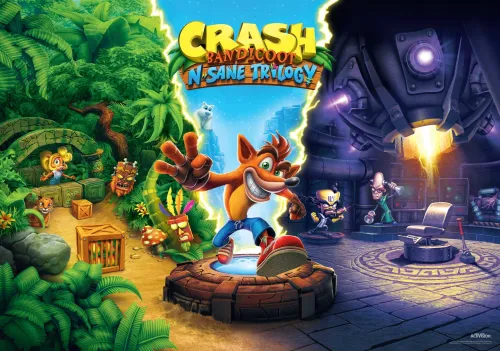 Puzzle Good Loot Gaming Puzzles 1000 elementów Crash Bandicoot Sane Trilogy na Arena.pl