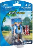 PLAYMOBIL 70561 Playmo Friends Chłopiec z autem