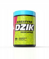 KREATYNA MONOHYDRAT WK DZIK SOUR APPLE 90 porcji WKDZIK Kwaśne Jabłko