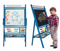 Duża Obrotowa Tablica Magnetyczna Kredowa 6W1 Tpb