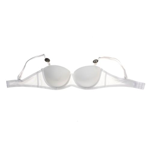 PEPCO Biustonosz damski bardotka z push-up'em 80C Biały na Arena.pl