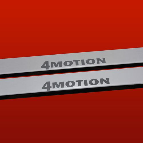 Listwa progowa VOLKSWAGEN T5  4 MOTION Stal nierdzewna 304 połysk 2szt na Arena.pl