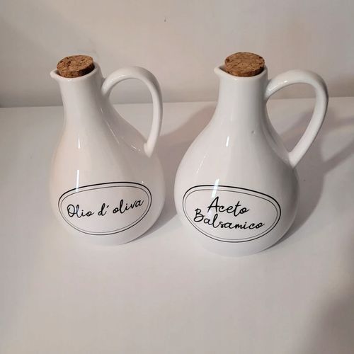 Boltze Dzbanek z korkiem na oliwę i ocet CUCINA, wys. 20 cm 550ml. na Arena.pl