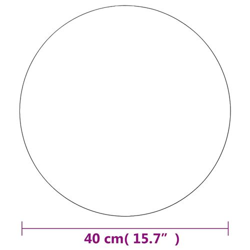 Lustro ścienne, 40 cm, okrągłe, szklane na Arena.pl