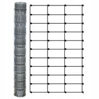 SIATKA LEŚNA 150/11/30 L - rolka 50m OCYNKOWANA do pola sady lasy budowa