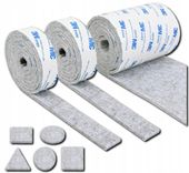 PODKLADKI FILCOWE POD KRZESLO SAMOPRZYLEPNE NASADKI ZESTAW OCHRONA