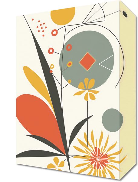 Obraz 20x30cm Geometryczny Ogród zdjęcie 1