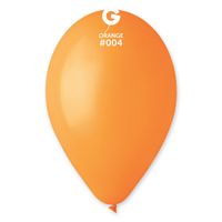balony 26 cm. pastelowe 100 szt - pomarańczowe - 04