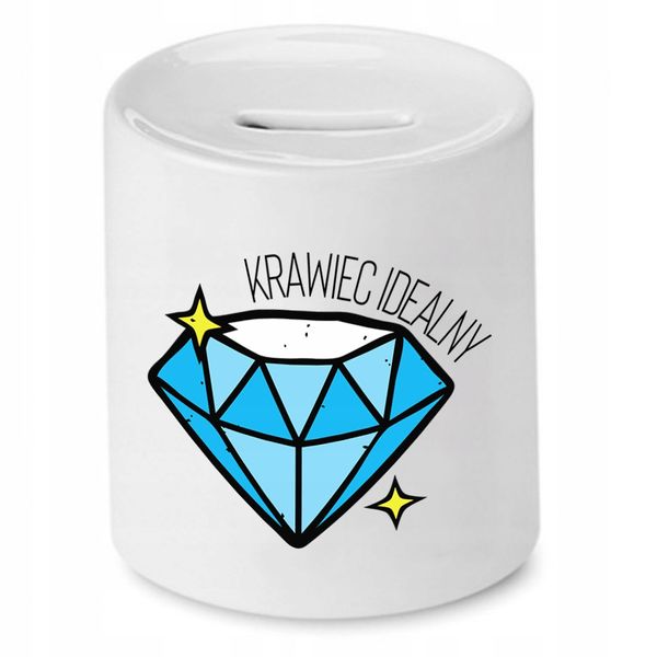 Skarbonka Dla Krawcowej Krawca Idealny Prezent Z Nadrukiem Ze Zdjęciem zdjęcie 1