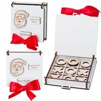 GRAGRA KÓŁKO I KRZYŻYK UPOMINEK MIKOŁAJKI PREZENT NA ŚWIĘTA SZKOŁA