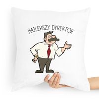 Poduszka Prezent Idealny Dla Dyrektora Dyrektorki Z Nadrukiem Ze Zdjęciem