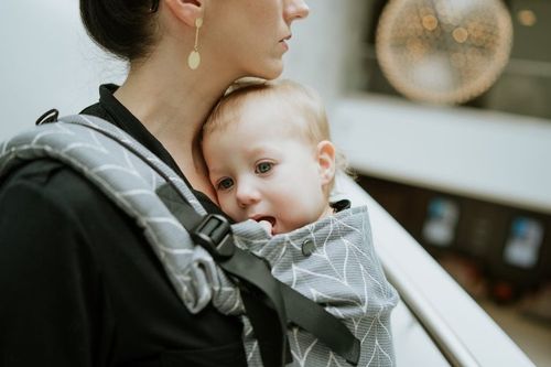 Nosidełko Kavka Multi-age: Owl Braid Linen Regulowane na Arena.pl
