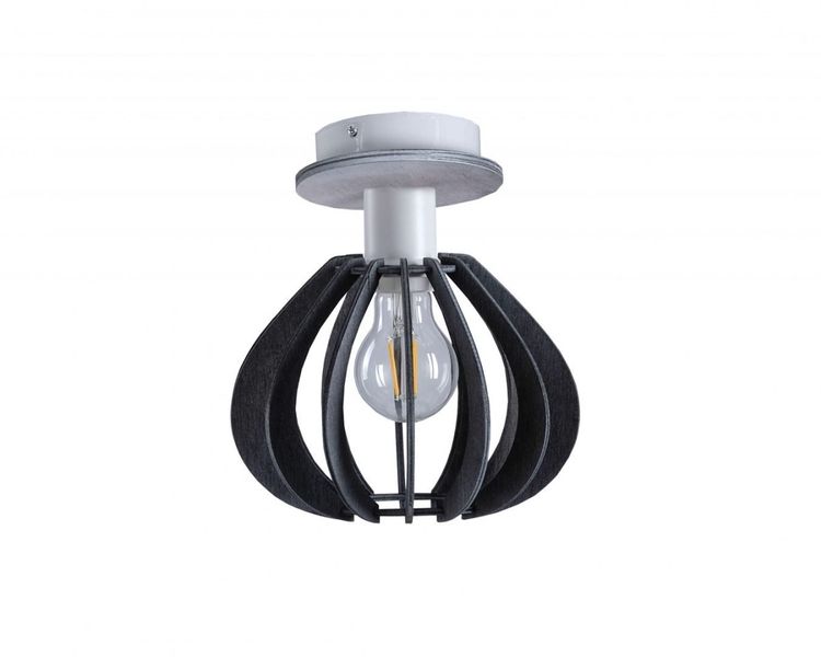 Lampa sufitowa 1xE27 NICOLETA GREY 830 zdjęcie 1