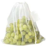 Siatka na owoce i warzywa BLUE PLANET, biały